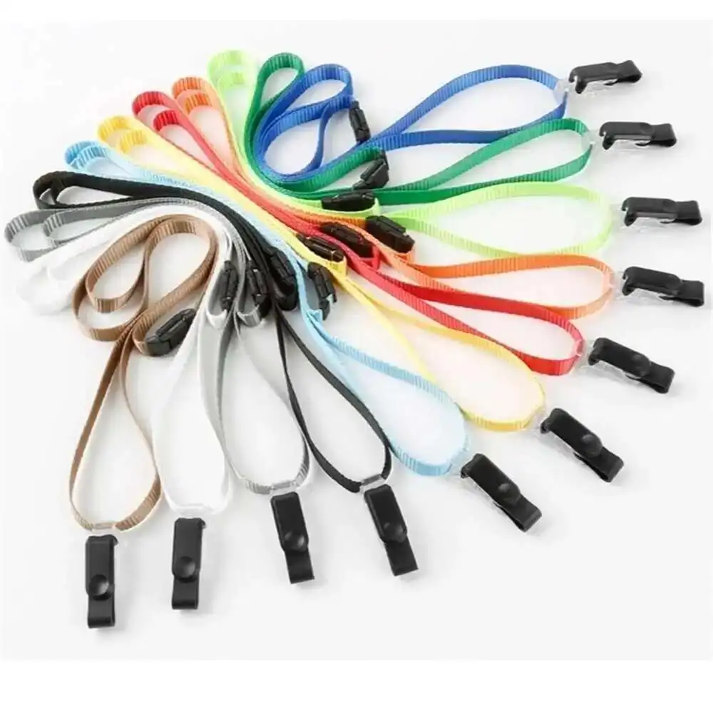 

10pcs Id Badge Holder Neck Strap Safety Breakaway Lanyard For Children Students,id Ic Badges Holder Cards&accessories