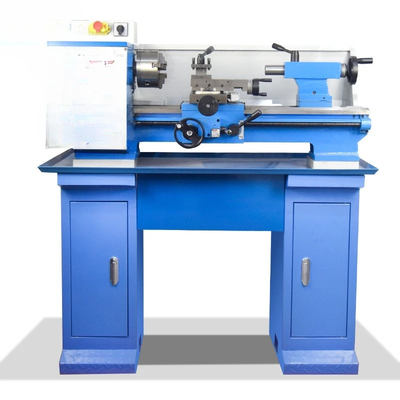 Desktop thread processing machine tool small industrial rack chuck handle