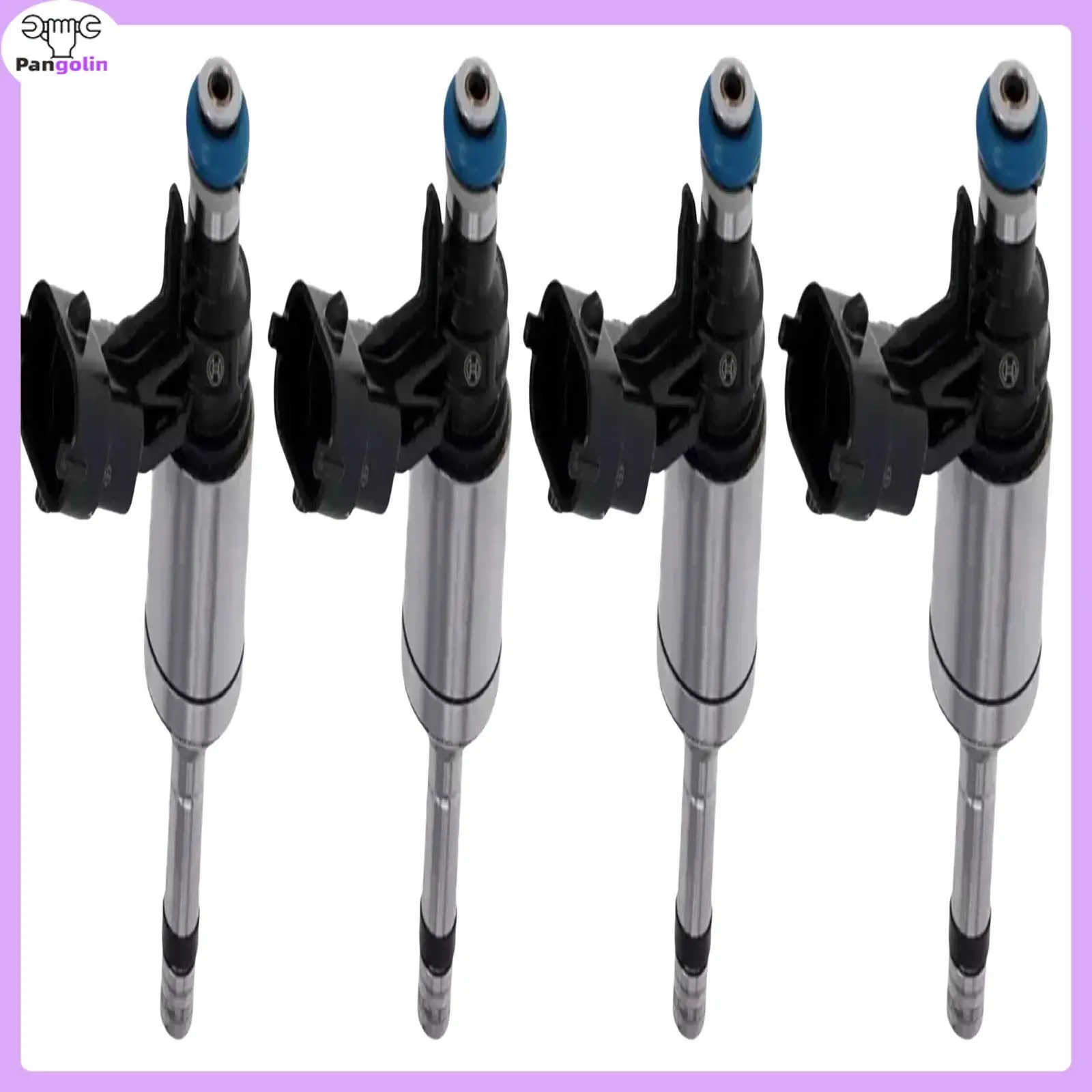 

4pcs Fuel Injectors LR024998 LR082008 For Jaguar F-Pace XF II Land Rover Ford Edge Explorer Focus L538 2.0 2012-2017 Auto Parts