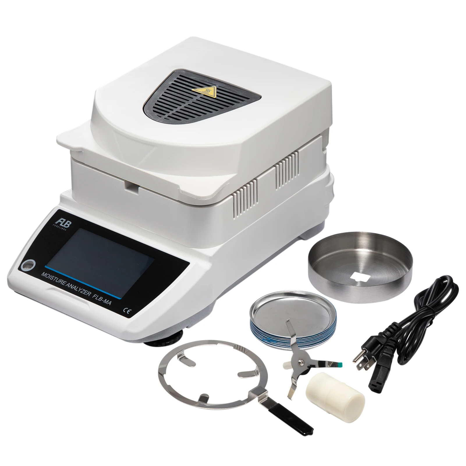 0.001g Readability Moisture Analyzer Meter 0.01% Moisture Analyser Lab Balance110gx0.001g 110V or 220V Spanish and English Menu)