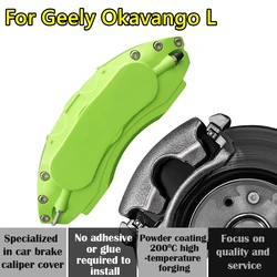 Per Geely Okavango L coperchio pinza freno per auto Kit esterno in metallo in lega di alluminio Fit 2.0T DCT 2023 2024