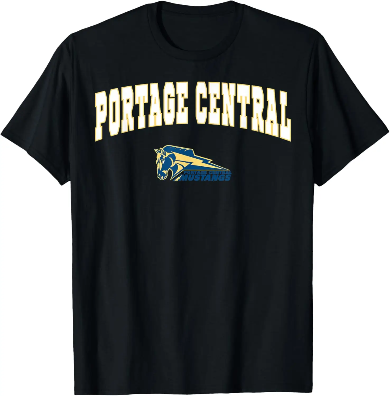 Portage Central High School Mustangs T-Shirt C2