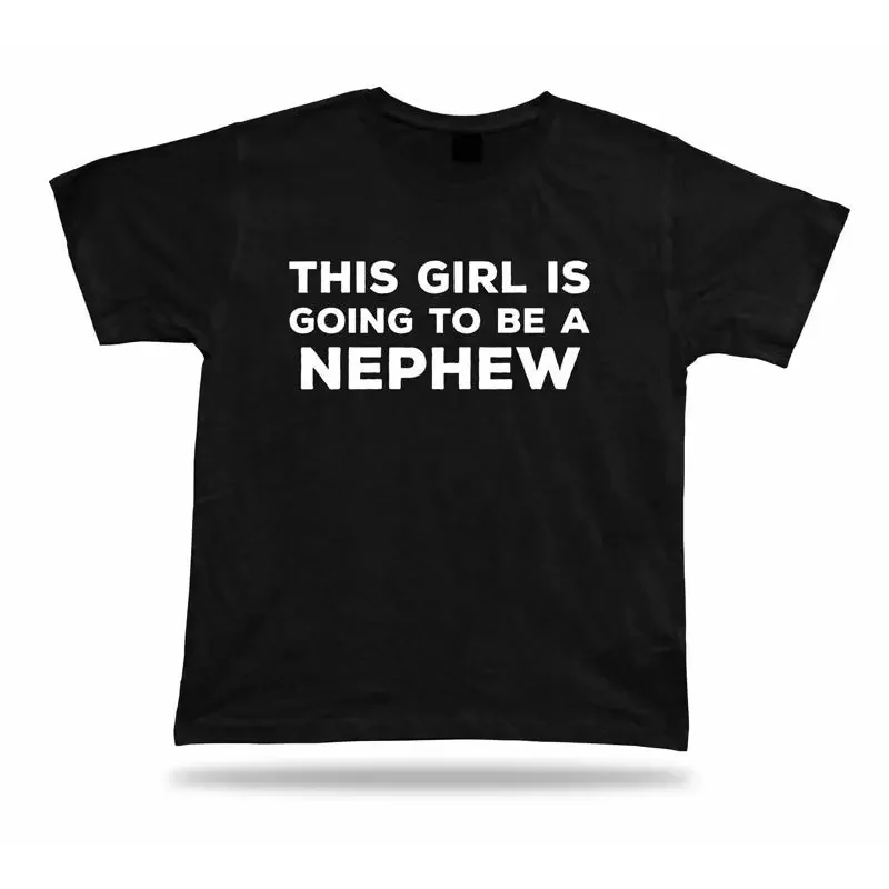 Cette fille va être une nièce, t-shirt pour fille, cadeau pour membre de la famille, t-shirt porte-bonheur