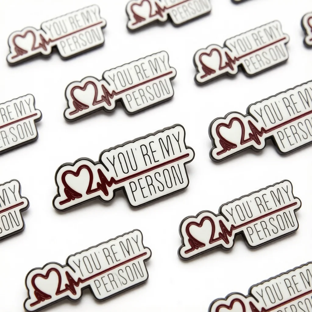 Medical Heartbeat Enamel Pin 
