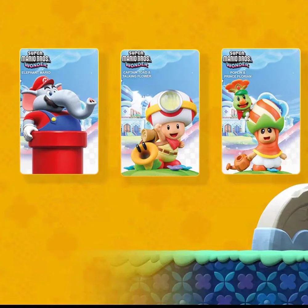 Super Bros Wonder + Meetup in Bellabel Park POPLIN PRINCE FLORIAN CAPTAIN TOAD &TALKING FLOWER ELEPHANT card for switch2 view 2