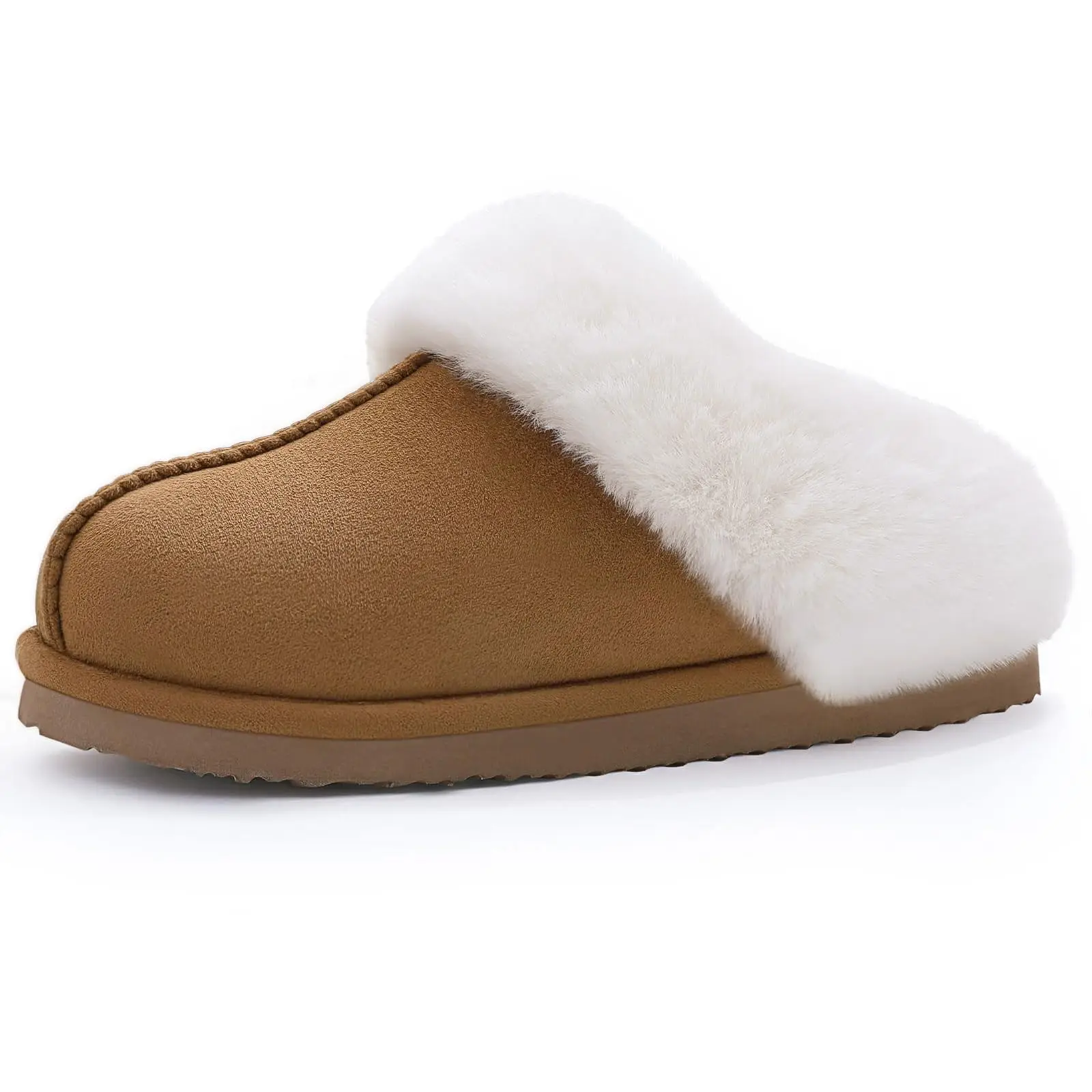 Winter Fluffy Suede Women Slippers Fashion Fuzzy Women House Shoes Classic Brand Women Fur Slippers Indoor Soft Flat Slippers