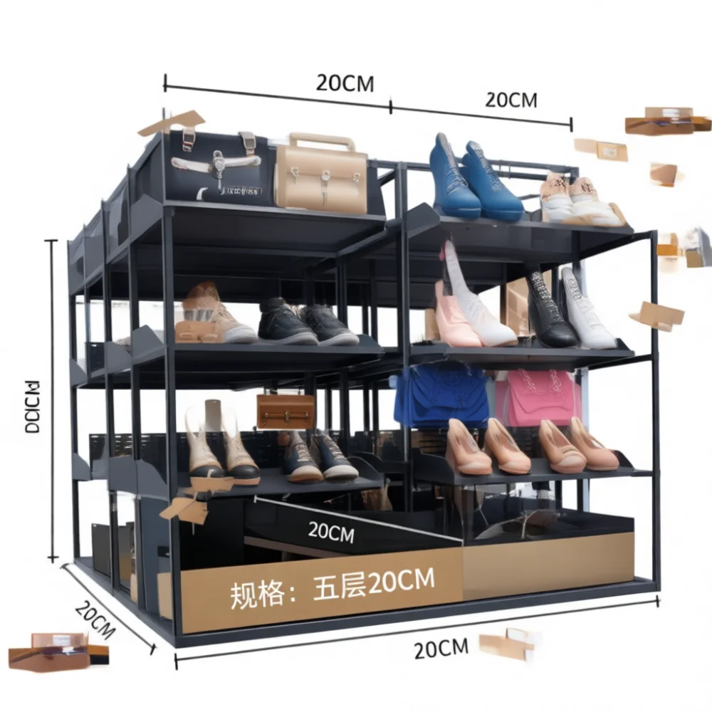 Wooden Acrylic Display Stand Tiered Shelf Organizer For Blind Box Action Figure Perfume Toy Car Collection Desktop Storage