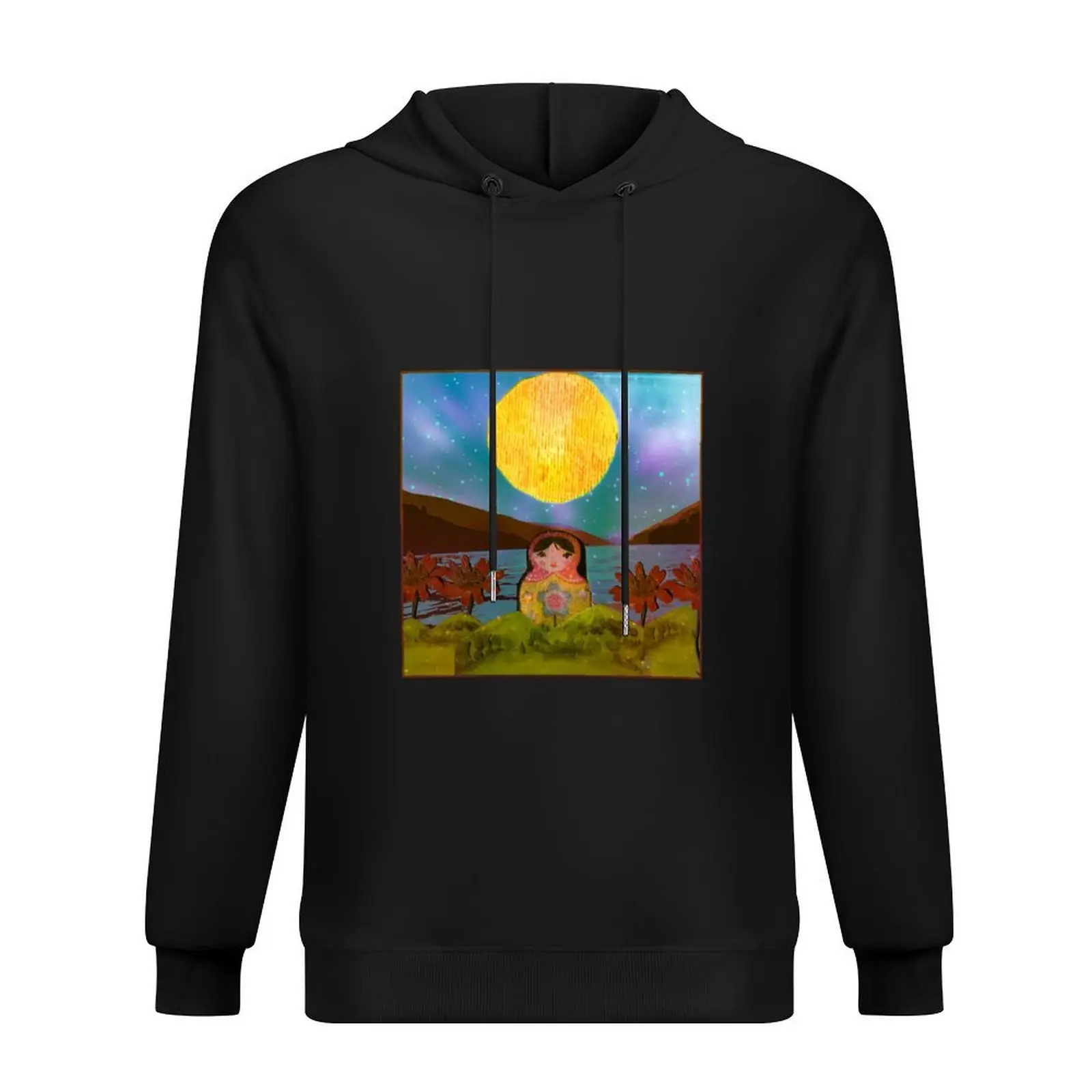 

Magic Night Moon Mountain Matryoshka Hoodie autumn new products korean autumn clothes anime clothes men clothes hoodies for men