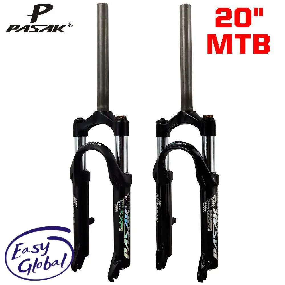 Pasak MTB Bike Air Fork Shock Absorber Hard And Soft Adjustable Lock 20 