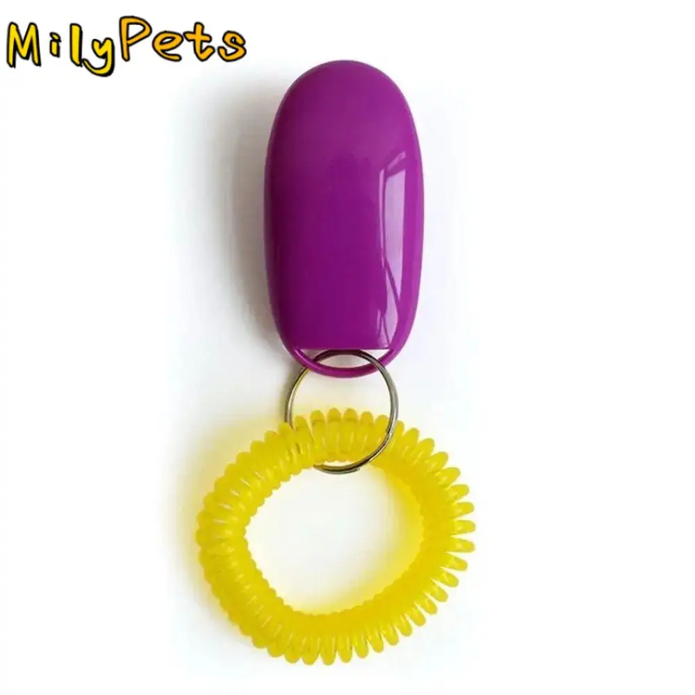 

Pet Supplies Plastic Pet Tranining Clicker Portable Professional Dog Whistle Multiple Colors Dog Clicker Toys Yard