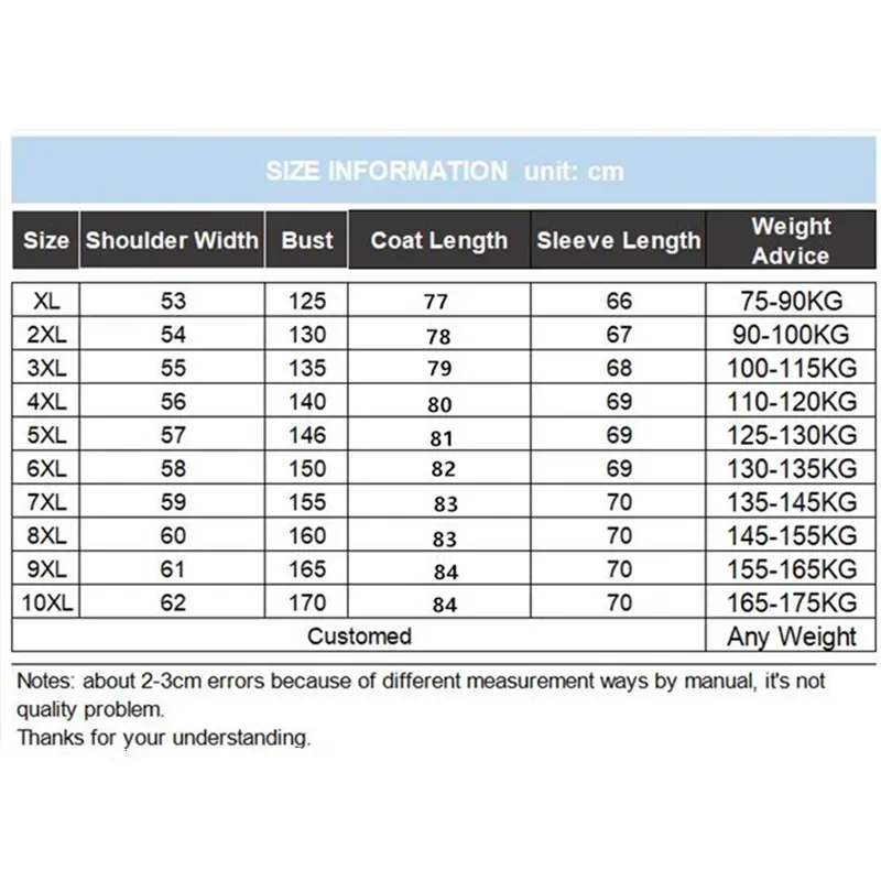 Duck Down Coats Men 170KG Hooded Winter Short Coat Male Warm Plus Size 7XL 8XL 9XL 10XL Thick Hoodies Parkas Soft Clothes