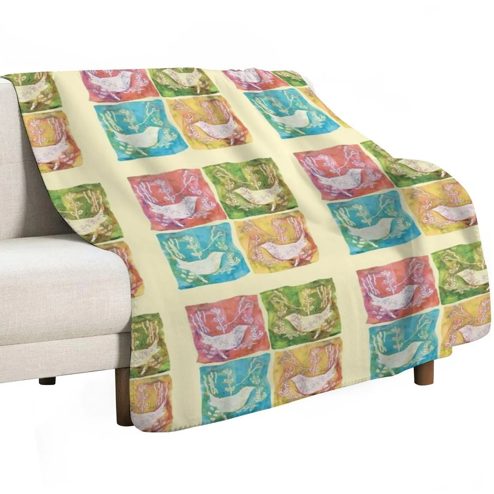 Jenny Wren Throw Blanket decorative Decoratives Vintage manga Multi-Purpose Sofa Throw Blankets