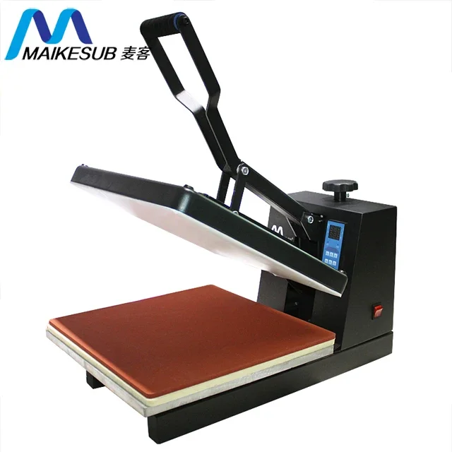 15*15 Inch Flatbed Heat Press Machine for Digital T-Shirt Printing Manual Grade Options New Condition 220V 110V Plate