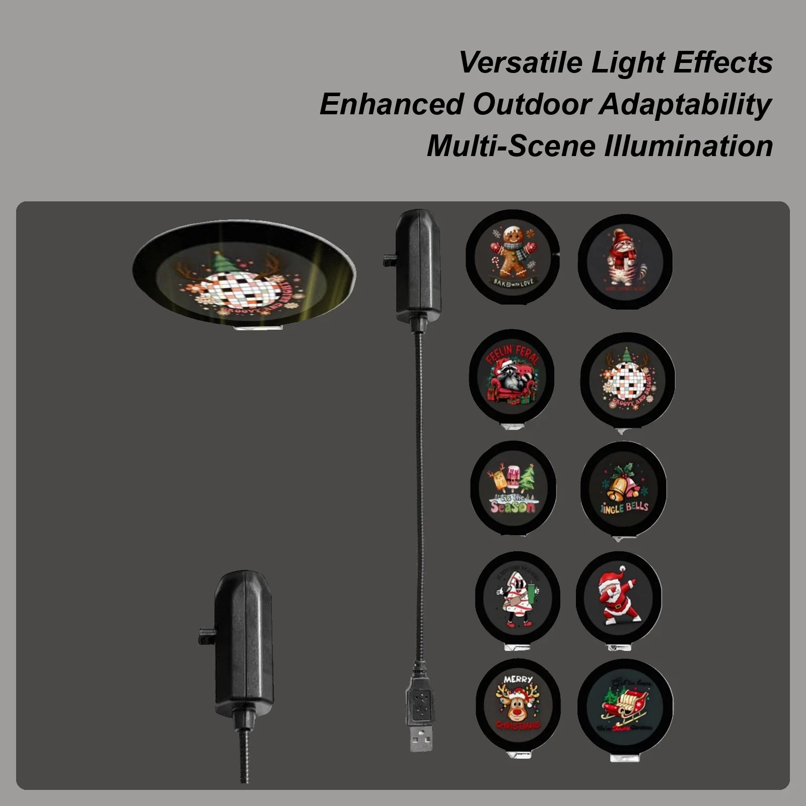 

Рождественский проектор, уличный, внутренний, вращающийся на 360 градусов, праздничный свет, проекция для двора, стены, крыши, гаража, дома, декор
