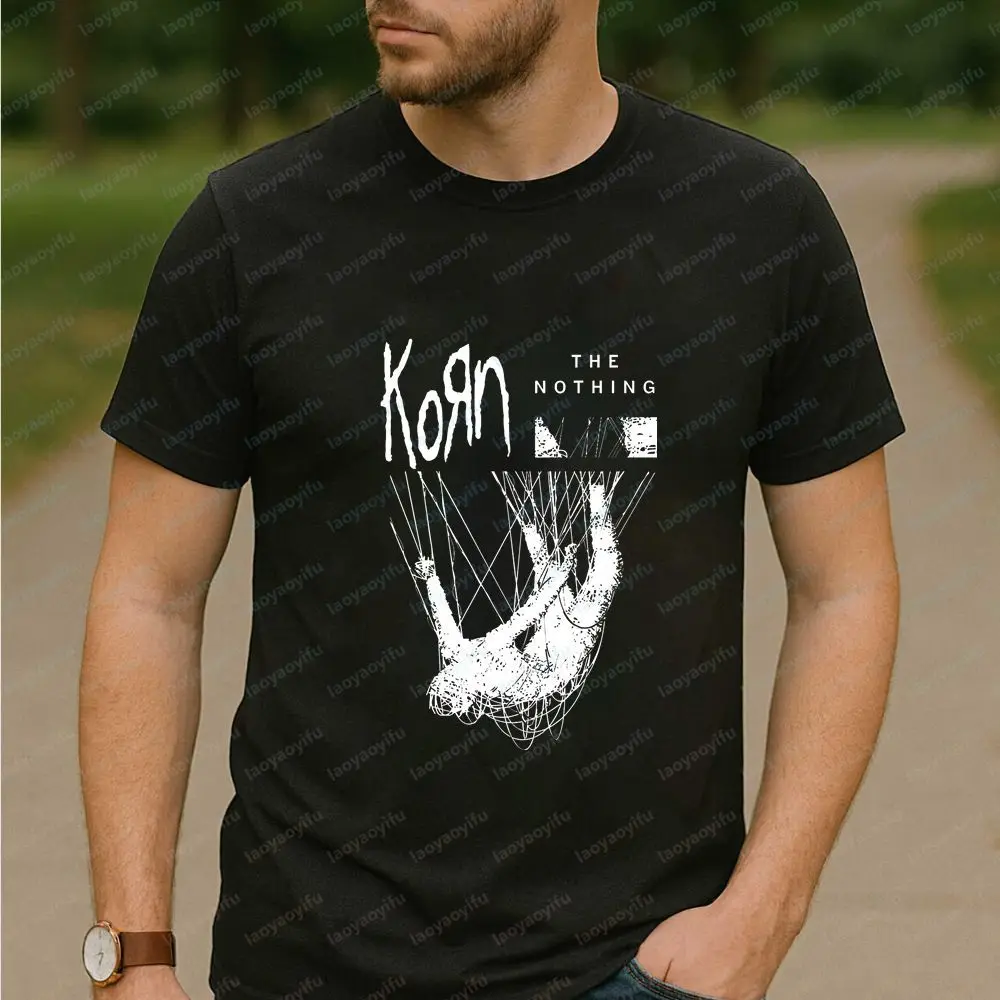 New Korn - Summer Casual Trendy Multi-Purpose Short-Sleeved T-Shirt for Both Men and Women with Round Neck
