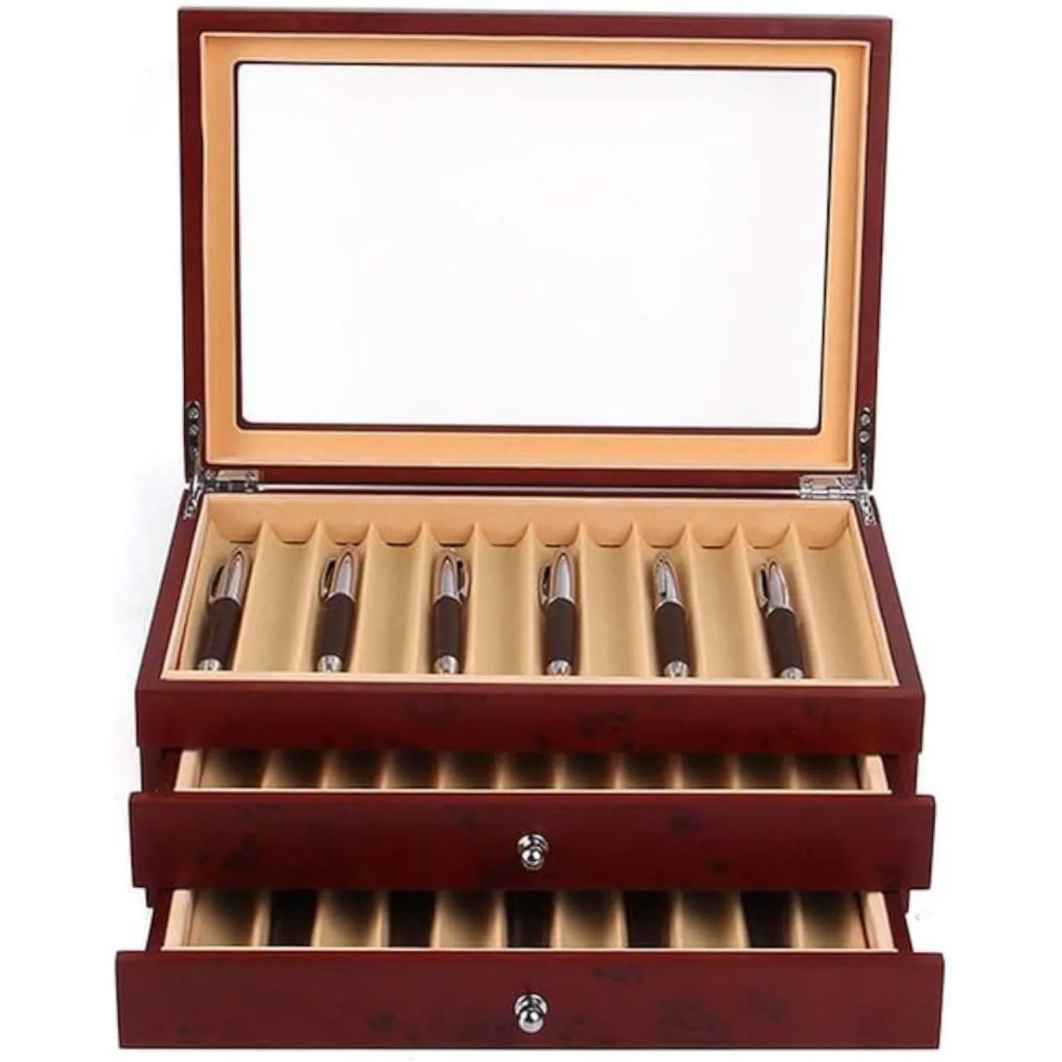 3 Layer Wood Pen Di…