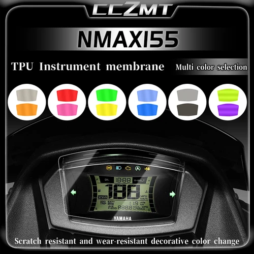 Imagen 2 del producto Para YAMAHA NMAX155 N-MAX155 nmax155 2020-2022 película de faro luz trasera negra ahumada accesorios de película protectora transparente