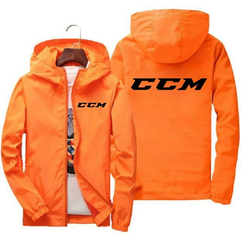 CCM Spring New Men\'s Bomber Zipper Jacket Male Casual Streetwear Hip Hop Slim Fit Pilot Coat Men Clothing Plus Size 7XL