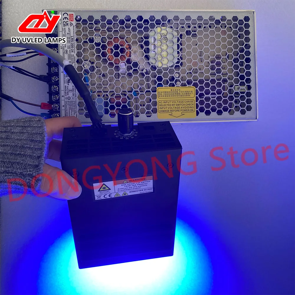 Fan-Cooled UV LED Curing Lamp for Nocai 6090 Epson XP600 TX800 DX5UV Flatbed Printer Ink Curing And Drying