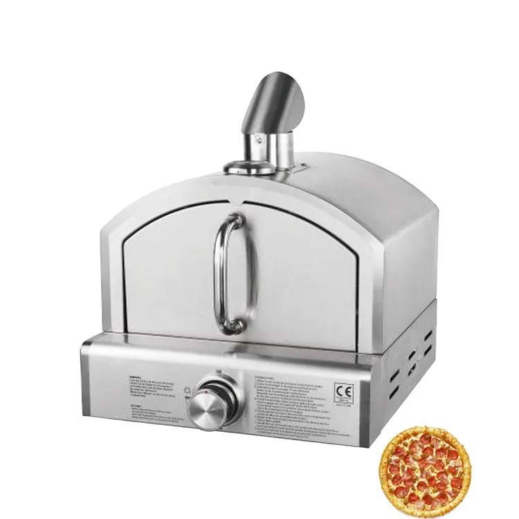 factory supplier outdoor Easy to move gas pizza oven with table