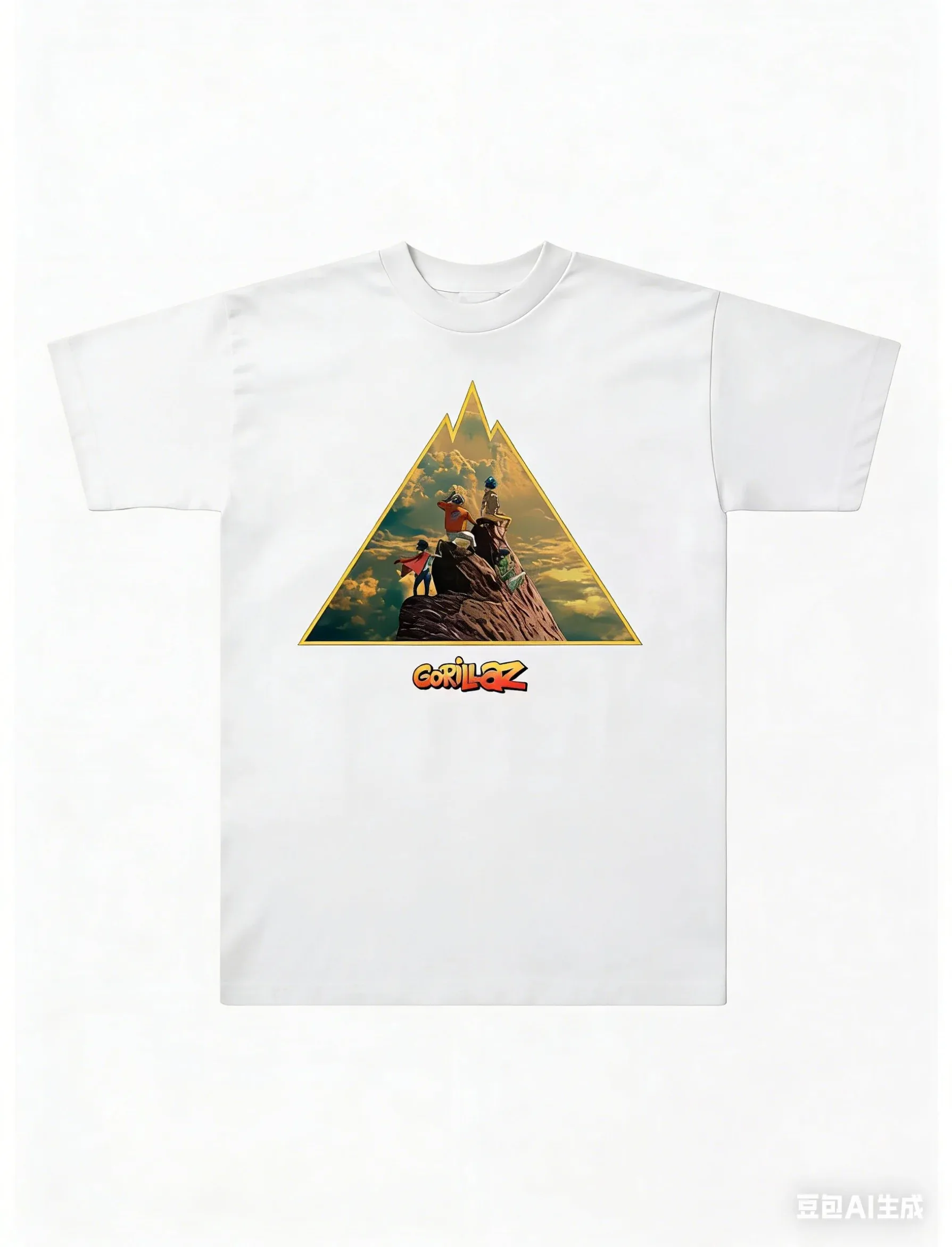 Gorillaz personality Clothes Year round clothing Oversized New Model T-shirt personality Clothes Short Sleeves high quality soft