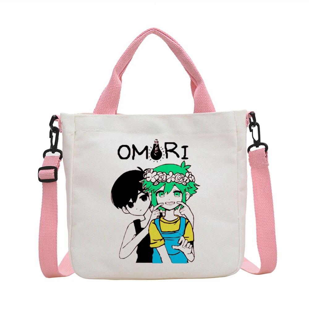 Omori tote bag y2k foldable grocery sac cabas shopper femme