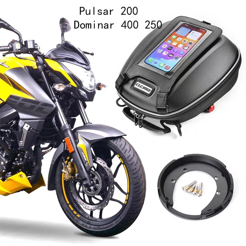 Tank Bags for Kawasaki Bajaj Dominar 250 400 Dominar 250 Dominar 400 Motorcycle Navigation Tool Luggage Top Case Quick Lock Bag