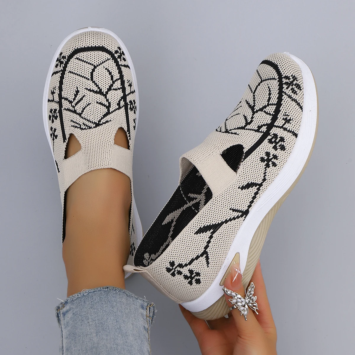 

Women's summer breathable mesh flat shoes women's shoes casual sneakers shoes, clearance free shipping