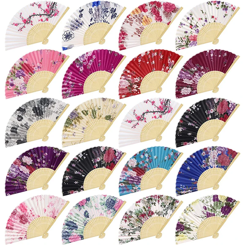 Kipas sutra gaya Jepang Tiongk - Art Craft Website ulasan dan harga