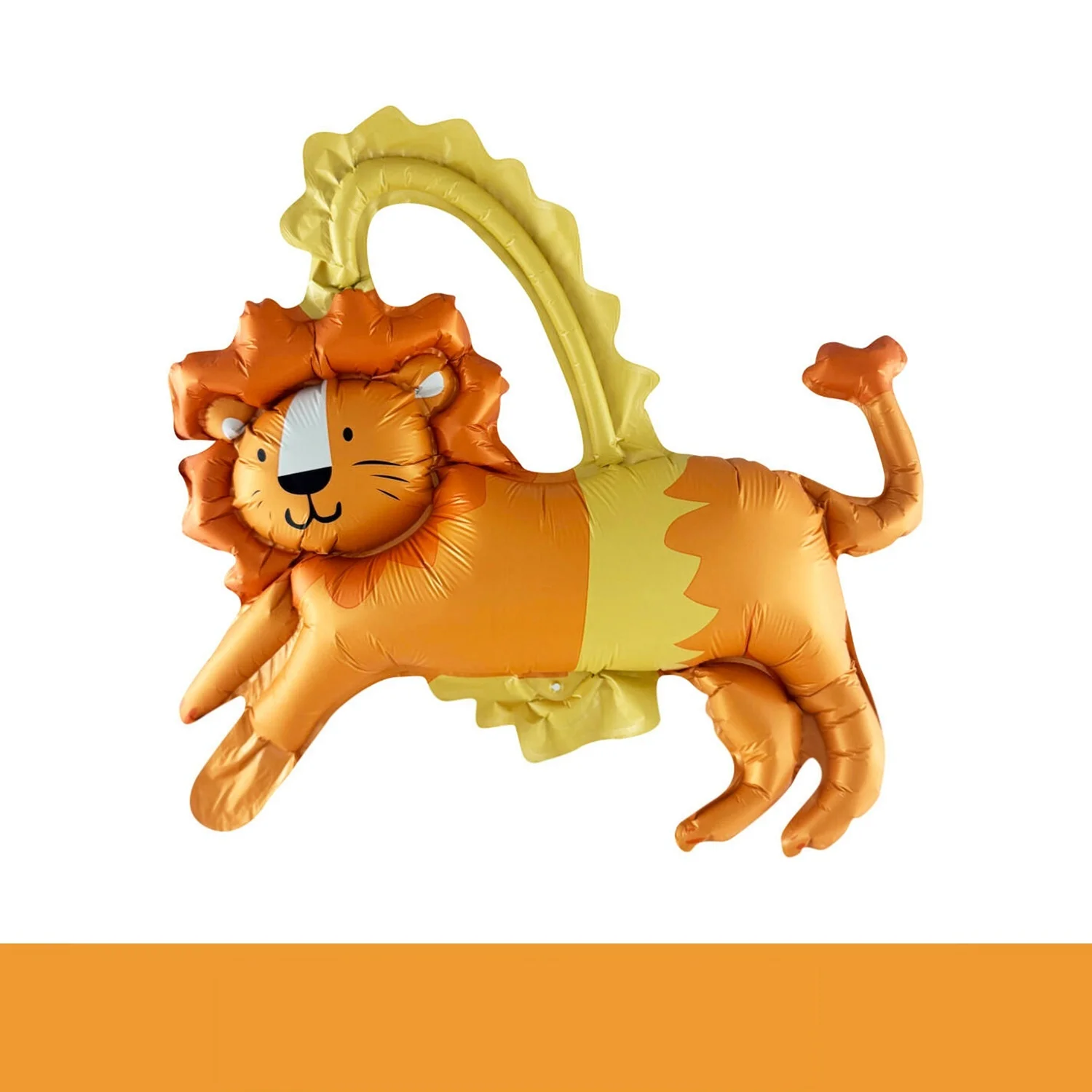 5pcs Circus Cartoon Animal Theme Balloon Bear Lion Aluminum Foil Balloon Monkey Tiger Happy Birthday Party Decoration