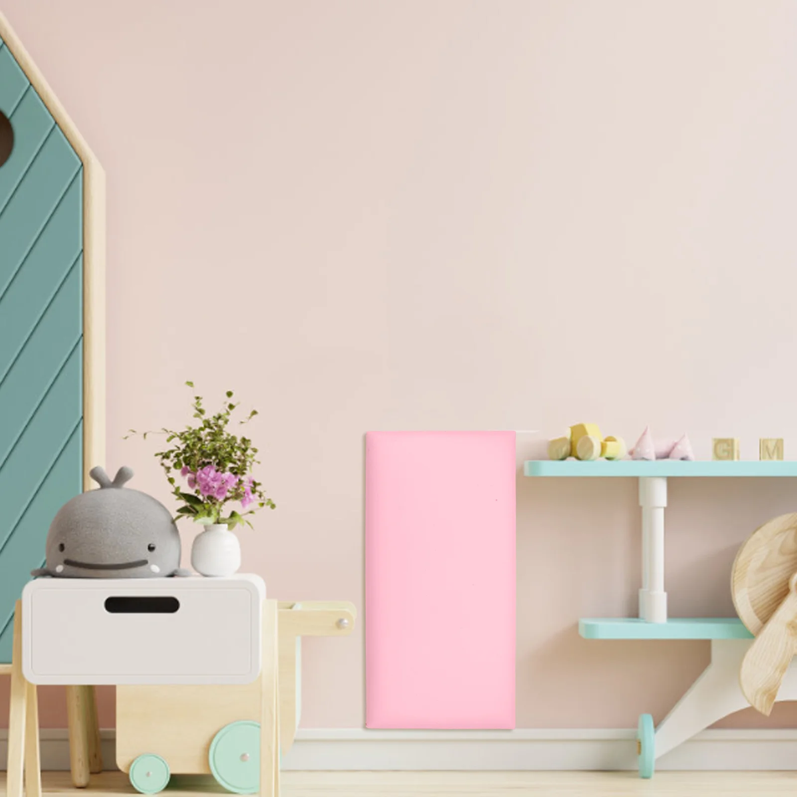 

Wall Background Cushion Thickened Adhesive Wall Sticker for Child Room Anti-Collision Safety Pad Home Decorative Protection