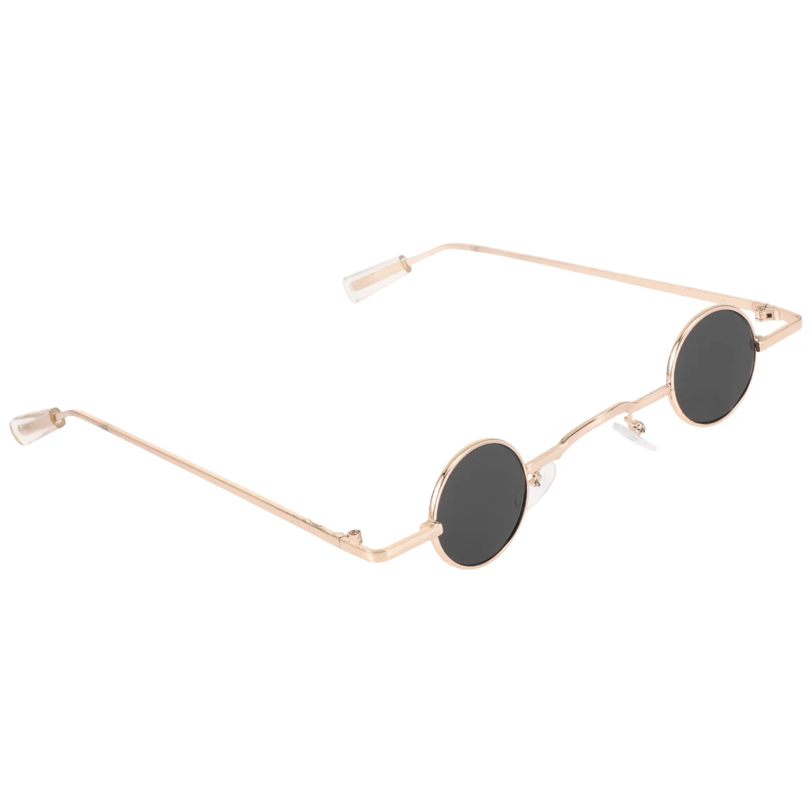 

Retro Sunglasses Small Round Frame Decorative Party Glasses Beach Eyewear Stylish Fashion Lightweight Outdoor Gift Idea Classic