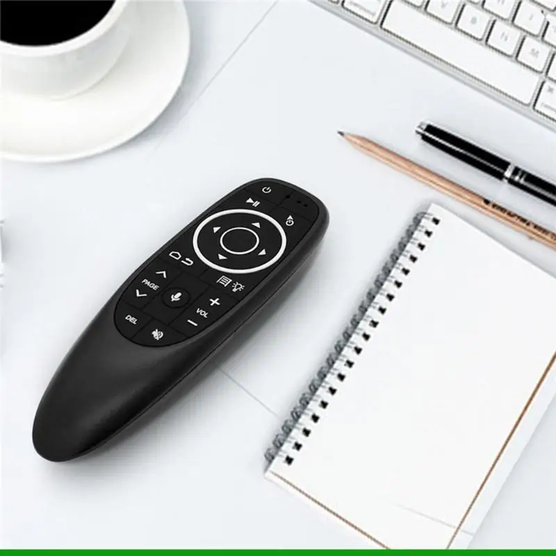 U55C التحكم الصوتي ماوس هوائي التعلم 2.4 جيجا هرتز الأشعة تحت الحمراء للتحكم عن بعد لصندوق التلفزيون أندرويد