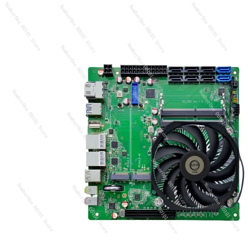 5825U Expandable 10G 8-Bay NAS Motherboard Machine Vision Industrial Control ITX Motherboard