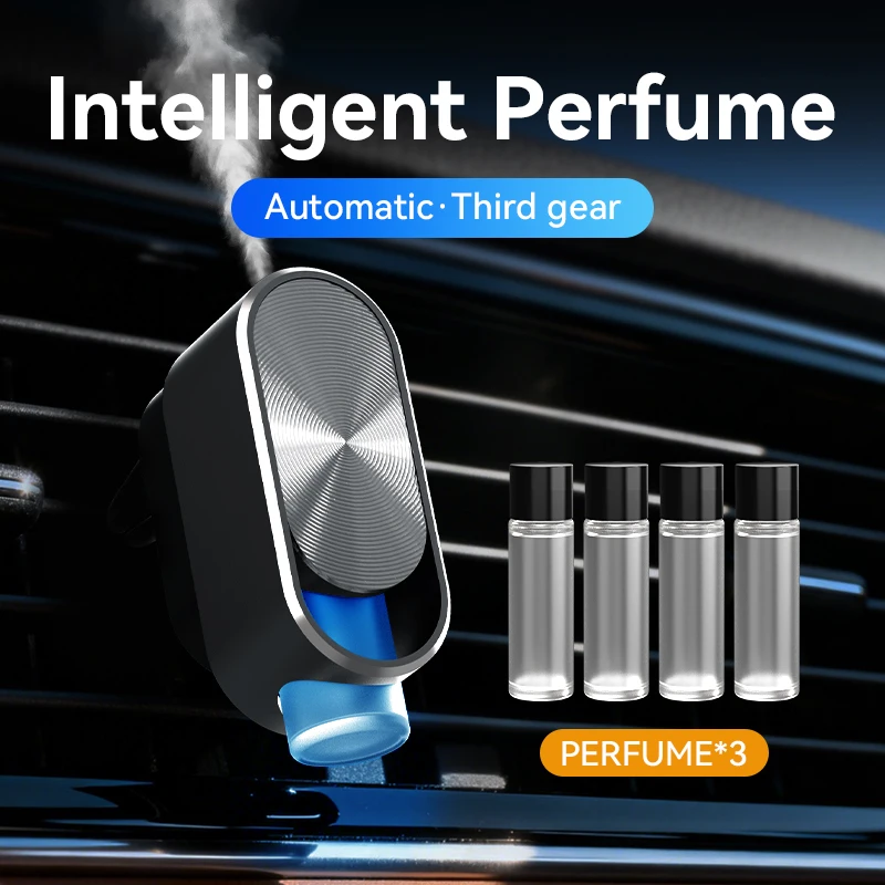 

Huitai Car Air Freshener Diffuser Auto Aromatherapy Machine Car Air Outlet Freshener Electric Aroma Smell Perfume for Men Women