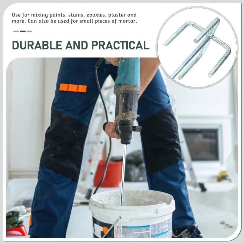 

Mud Mixer Electric Drill Stirring Rod Replacement High Efficiency Ventilation System Paints Plaster Cement Mixing