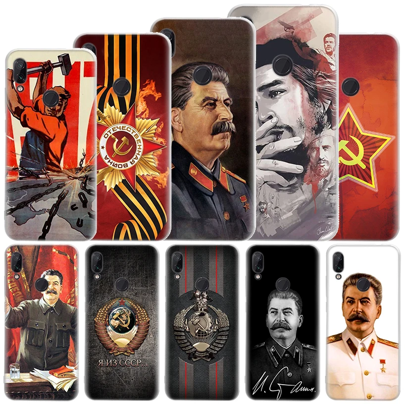 Russian Stalin Ussr Communism Soft Case For Xiaomi Mi 11 Lite 11i 12X 11T 10T 9T Pro Phone Cover 12 10 9 8 5X 6X Ultra Housing C