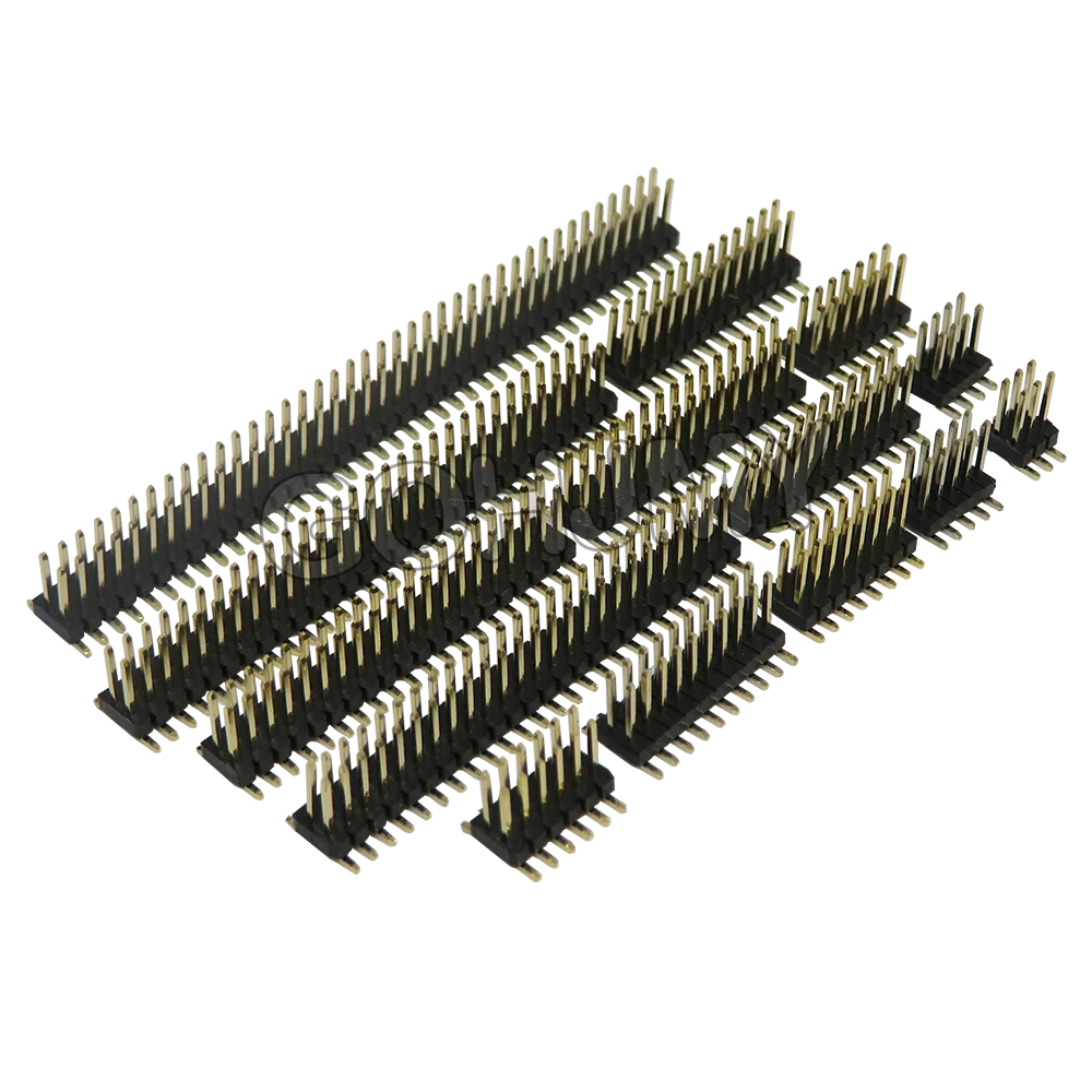 10PCS SMD SMT 2*2/3/4/5/6/7/8/9/10/12/16/20/40/ PIN double row male PIN Header 2.54MM Pitch Strip Connector 2X4/5/6/7/8/10/12/20