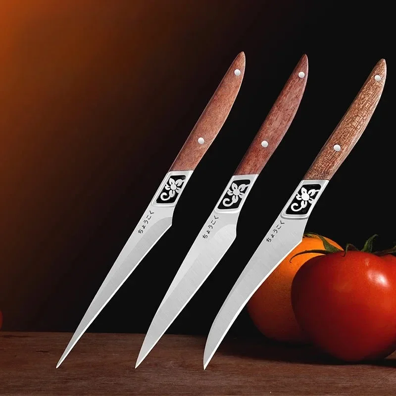 New food carving knife Stainless steel chef carving full set of professional fruit platter radish carving knife set