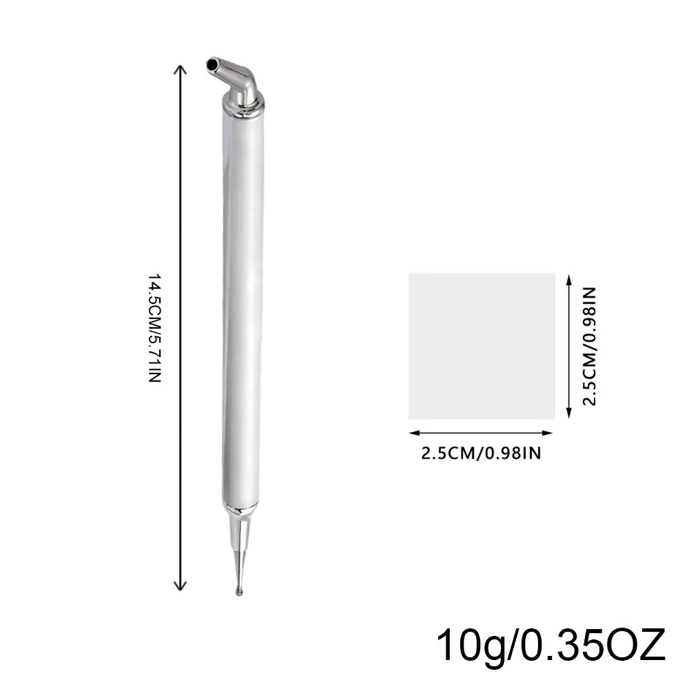 1/5/10 Stück Doppelseitiger Strass-Edelstein-Picker, Dotting-Stift, Wachsstift mit Acrylgriff, Kristallsteine-Picker, Maniküre-Nagelkunst-DIY-Werkzeug – Detail 6