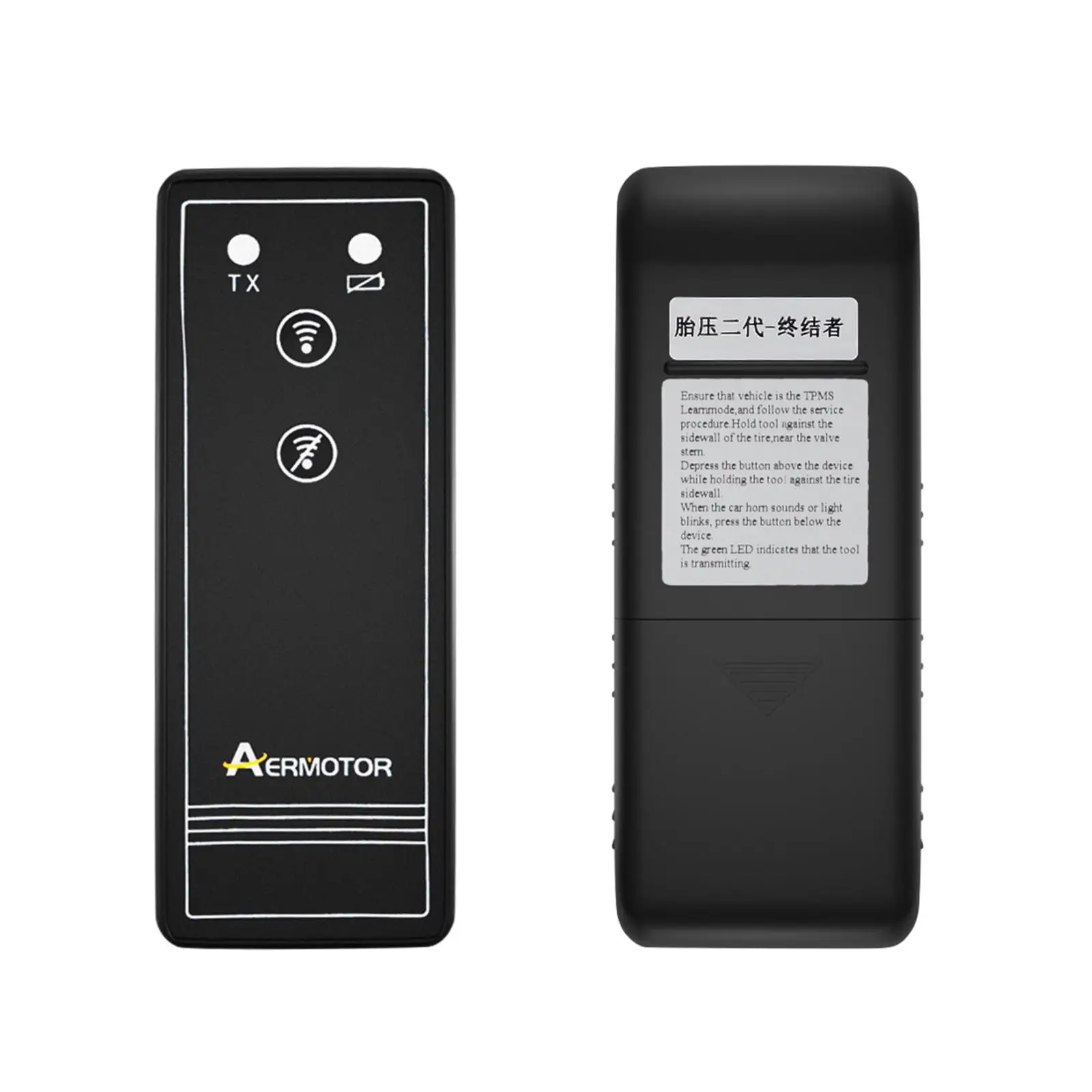 Tire Pressure Sensing Device Plastic TPMS Reset Tool Universal Automotive Tire Sensor Monitor for Manual Transmission