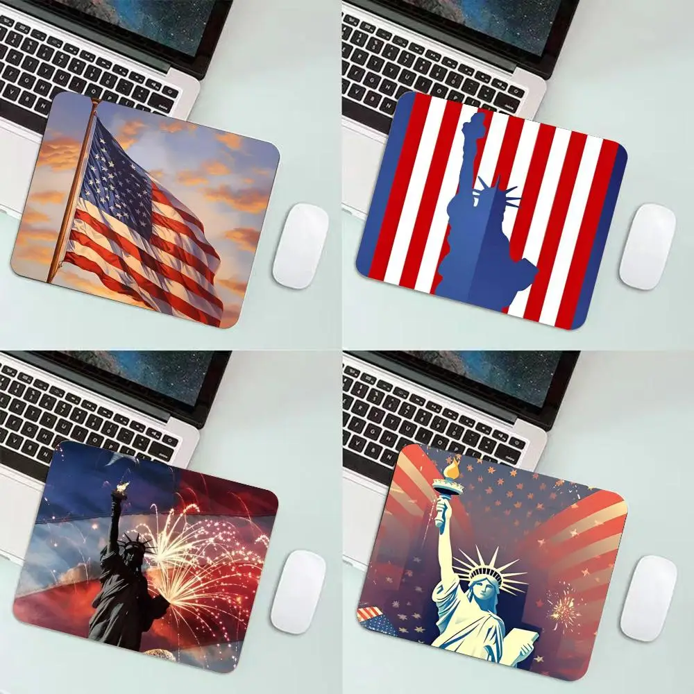 Statue of Liberty MINISO Mouse Pad E-sports players Game Accessories Game Keyboard Pad Gamer Desktop Mat Deskmat Keyboard Pad XX