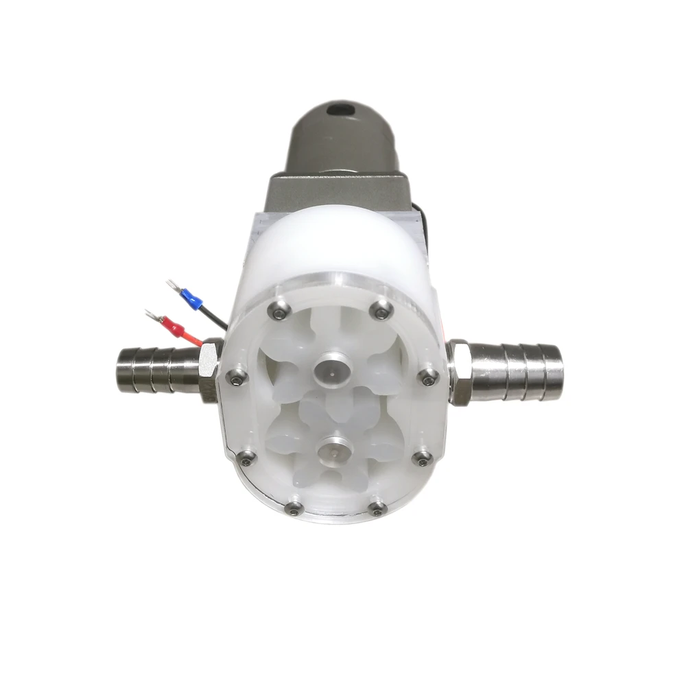 Self Suction Gear Pump with 12V Motor Honey Filling Machine Honey Pump Resin Lotion Viscous Liquid Filling Pump Transfer Pump