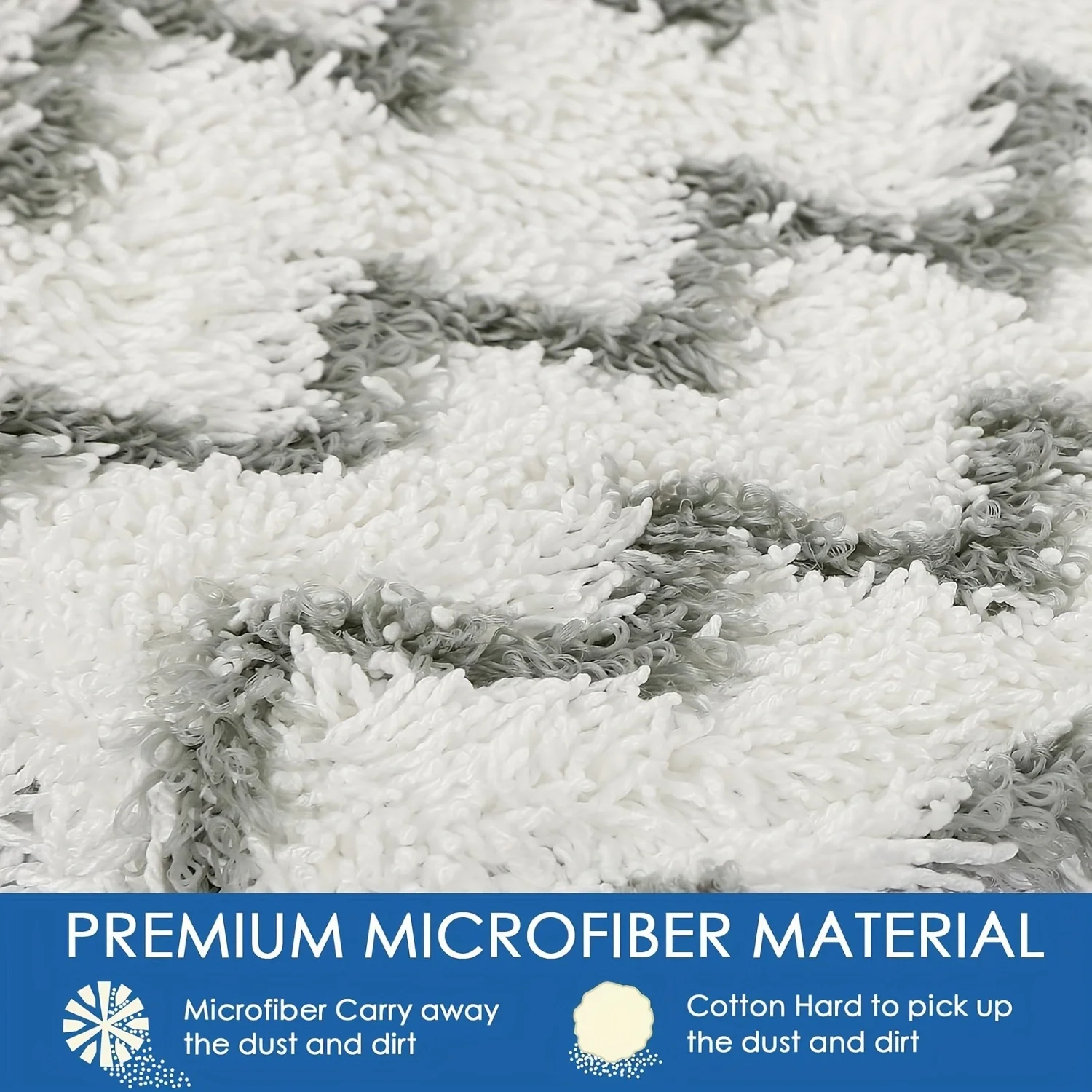 وسادات ممسحة بخارية مطورة (عبوة من قطعتين) لـ Shark S3501/S3601/S2901 إلخ. - متوافق مع جميع الأرضيات الصلبة