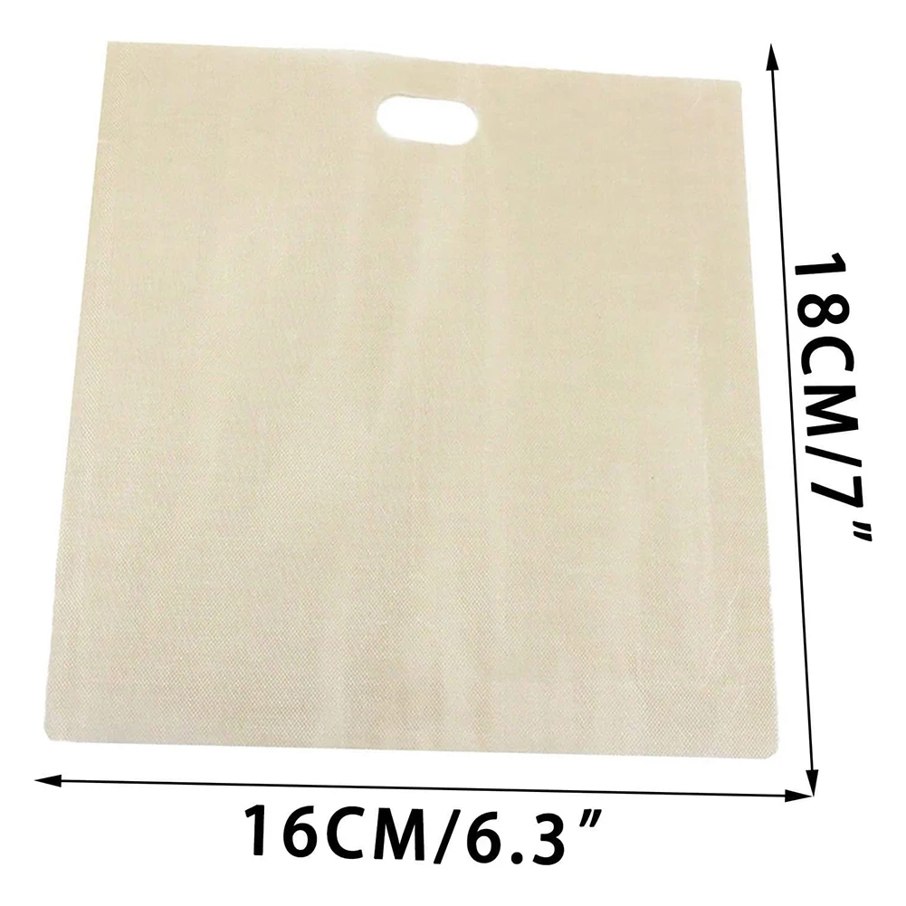 Reusable Sandwich for liner Bags 10 Count for Mess While Toasting Food on Electric for toasters or Grill Plates at Home
