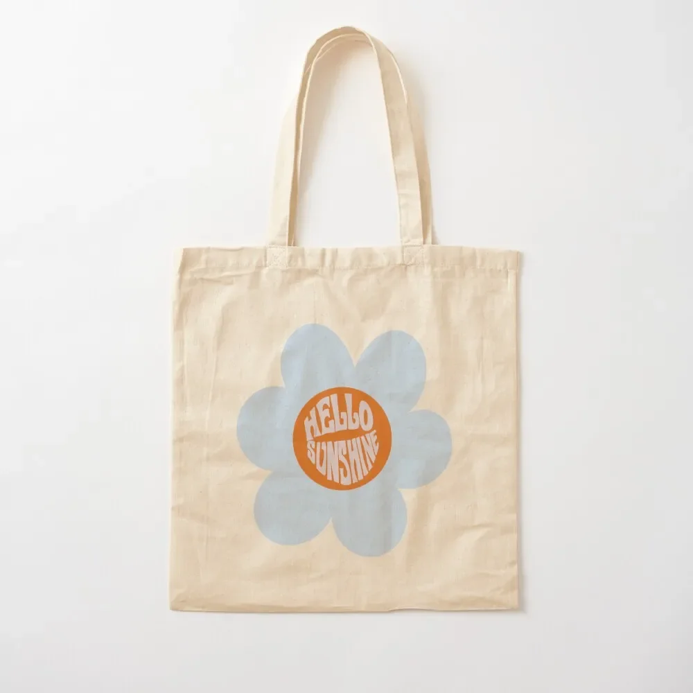 

Hello Sunshine Flower Tote Bag the tote bag Canvas bag eco folding personalized tote