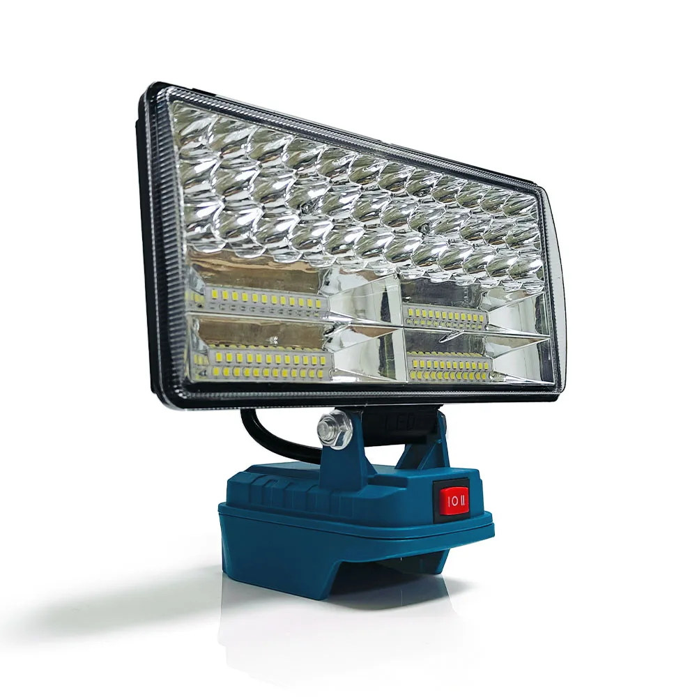LED Work Light 3/4/8Inch For Makita 14.4V 18V Li-ion Battery Lamp With USB Outdoor Flashlight Lantern Camping Emergency Light