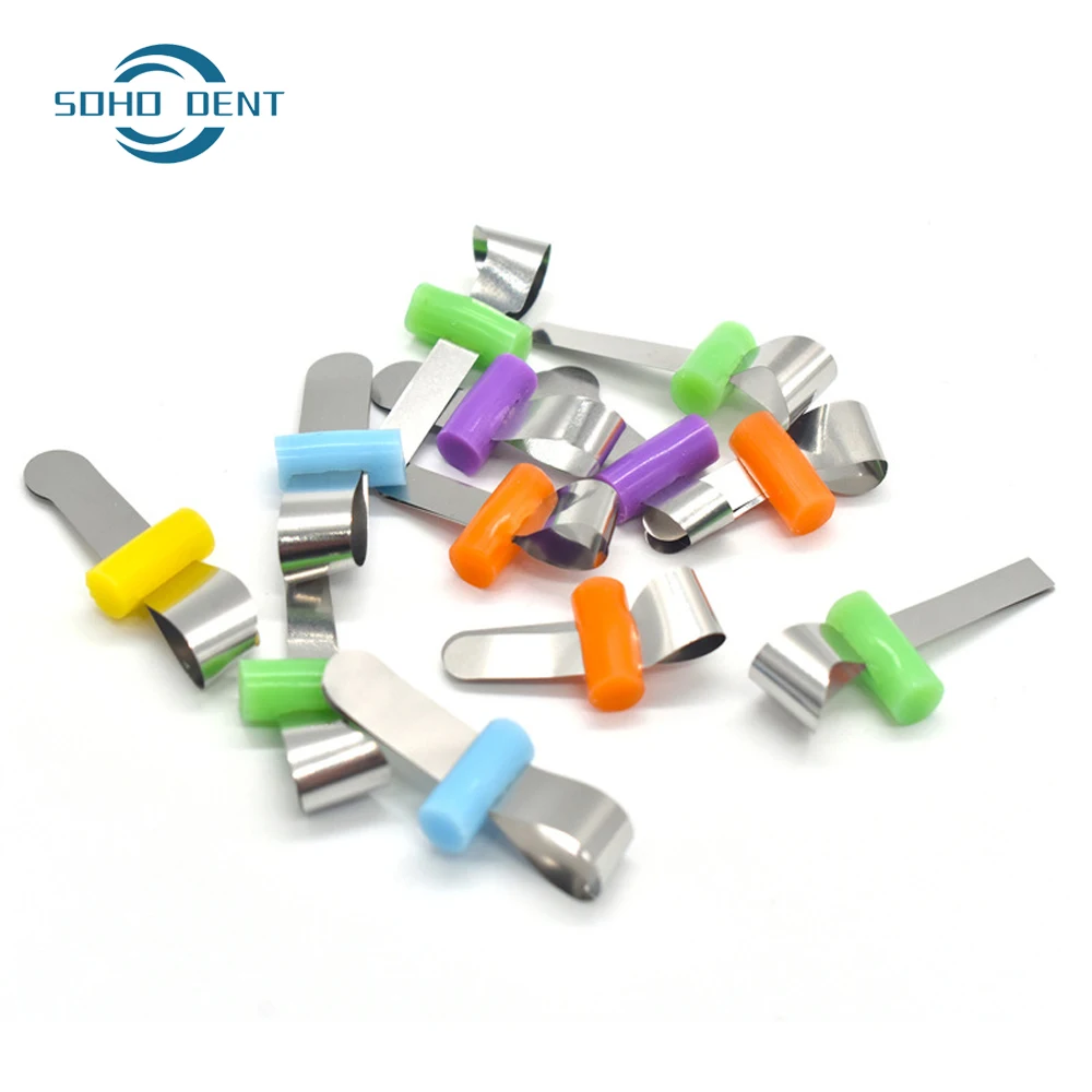 2Boxes Dental Forming Sheet Orthodontic Sectional Contoured Metal Matrices Dentistry Matrix Retainer Less Automatrix