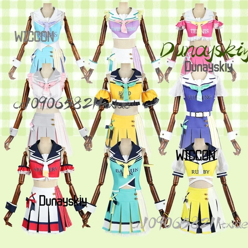 

anime lovve live cosplay muse new cheerleaders not awakened cosplay costumes accession jirai kei lolita dress Halloween cosplay