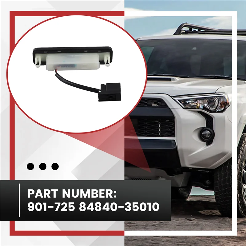 AY03-Car الباب الخلفي الإصدار مقبض الخلفي الجذع فتاحة التبديل 901-725 84840-35010 لتويوتا 4 عداء 2003-2021